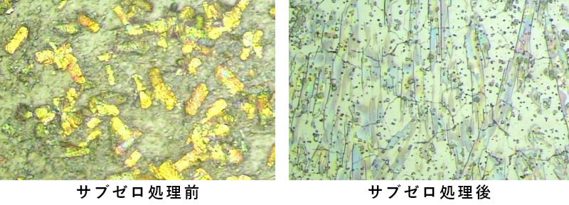 サブゼロ処理を全シリーズに標準対応